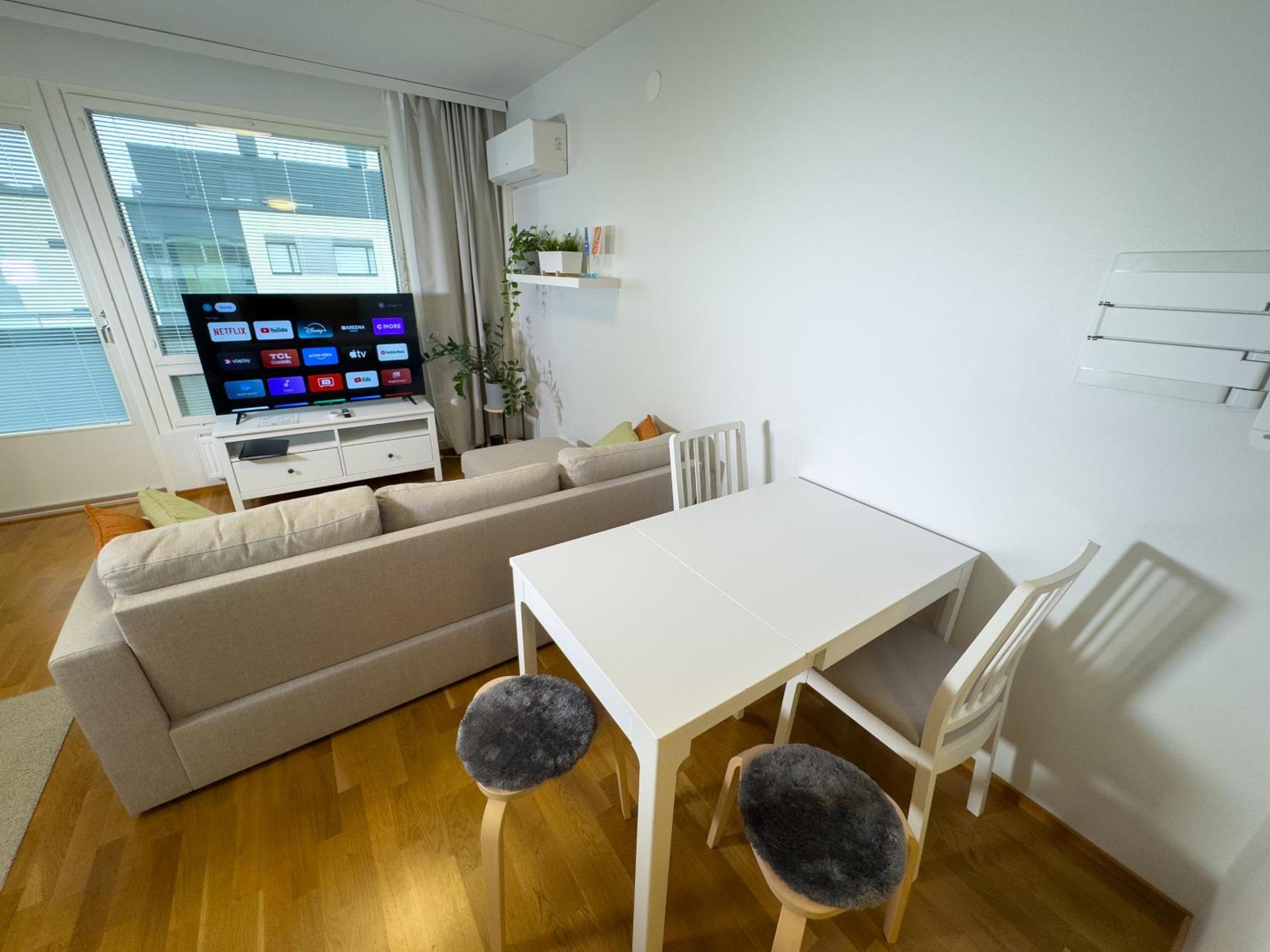 Appartement Floor Flat With Sauna, A/c & Free Parking